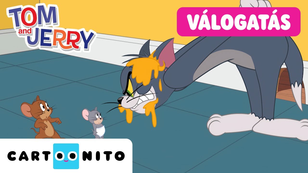 🧀Tom és Jerry: Sajtos hajszák, amiken sírni fogsz a nevetéstől! | összeállítás | @CartoonitoHU