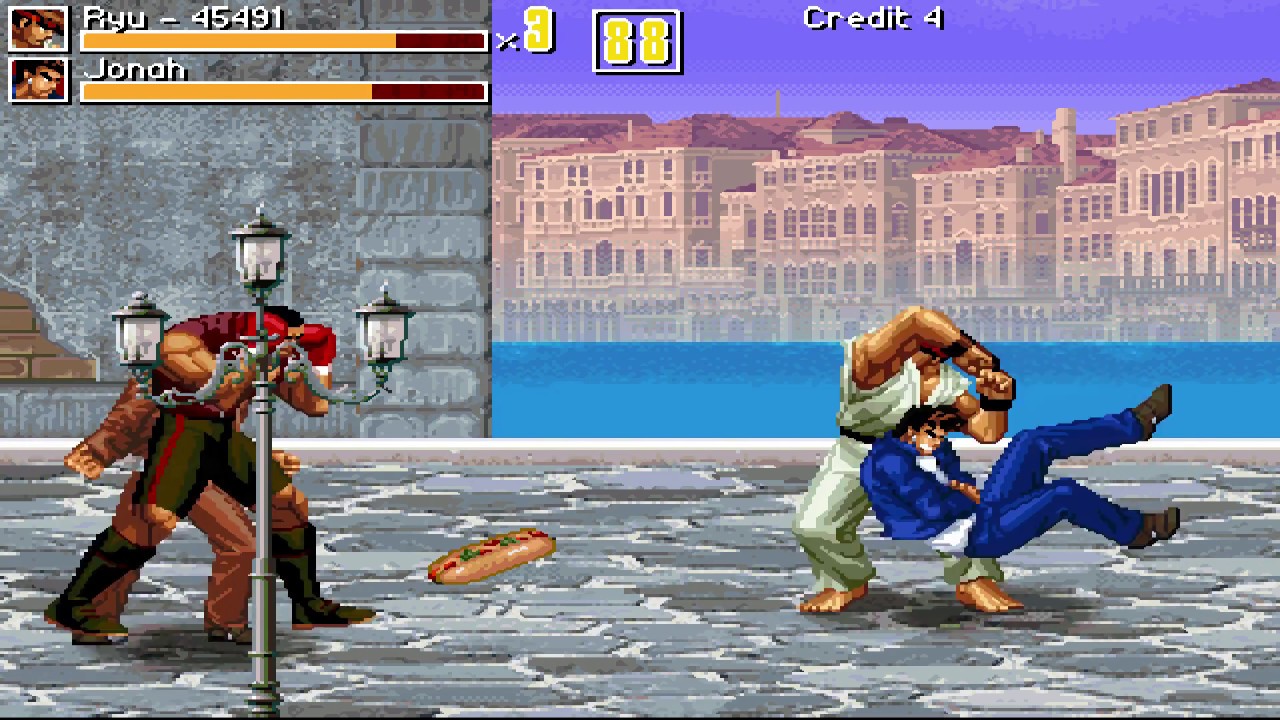 Beats of Rage Remix 2 - Street Fighter | Longplay - PC