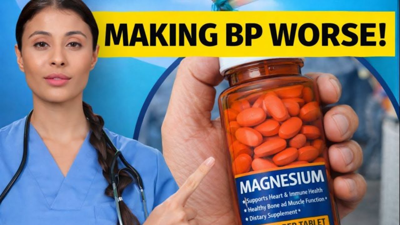 SENIORS: Magnesium & High Blood Pressure — What Doctors Often Miss | Senior health