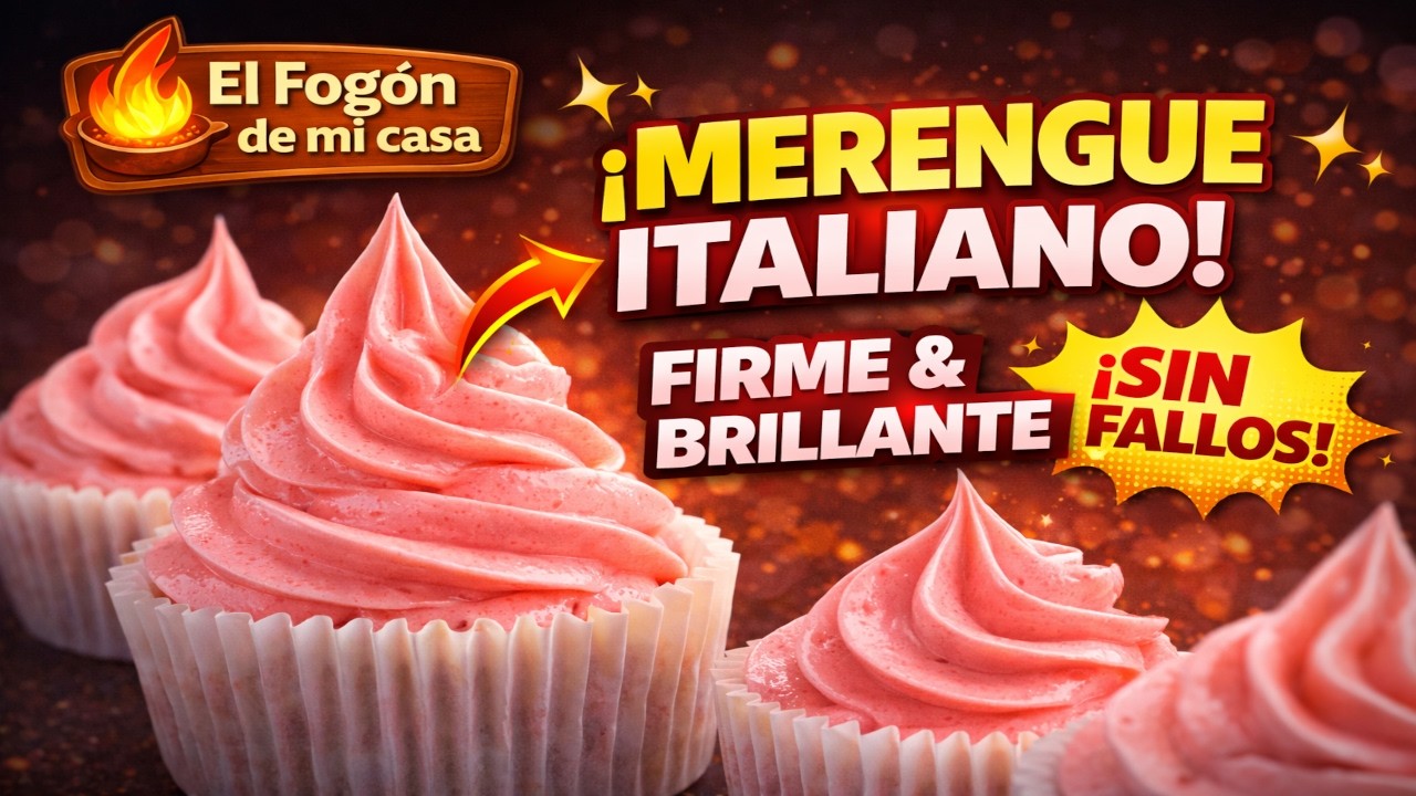 🔥 MERENGUE ITALIANO PERFECTO en 5 minutos (SIN fallos)