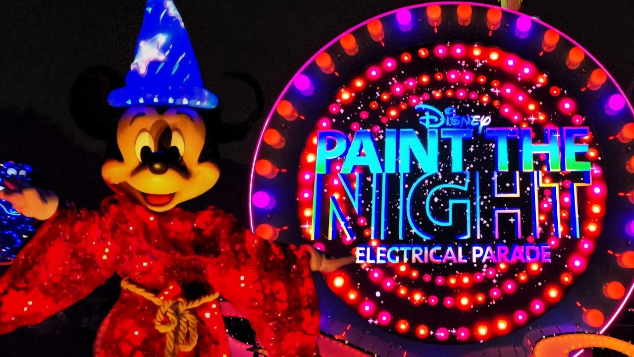 Paint the Night Electrical Parade at Disneyland