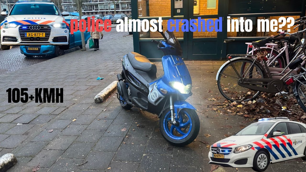 🚨Politie🚨 Crashed Bijna In Mij??!! | Gilera Runner DD | Pov Ride