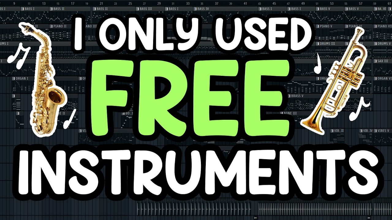 I Made This Song Using Only FREE INSTRUMENTS