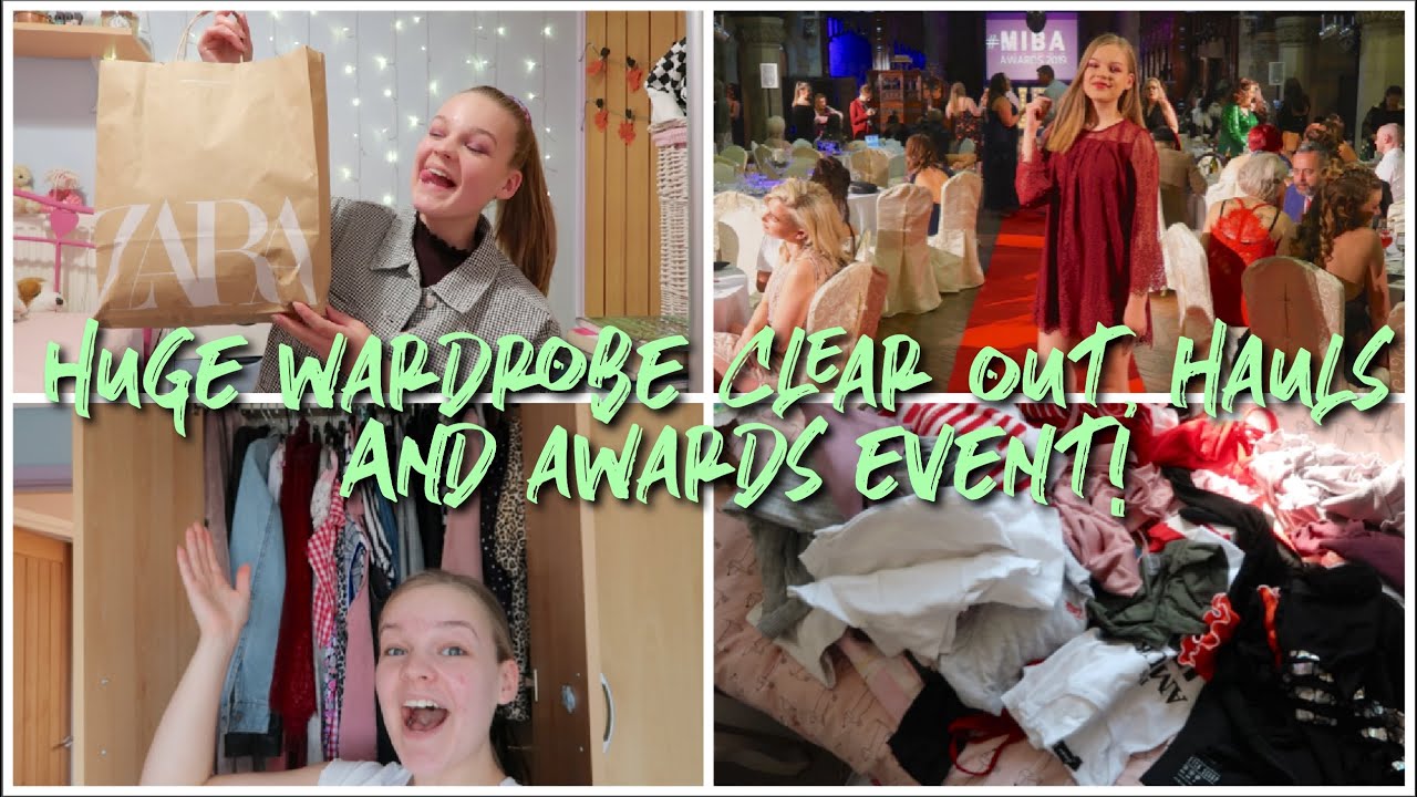 Wardrobe Clear Out, Hauls + Awards Night Gone Wrong!! Weekly Vlog~lush leah