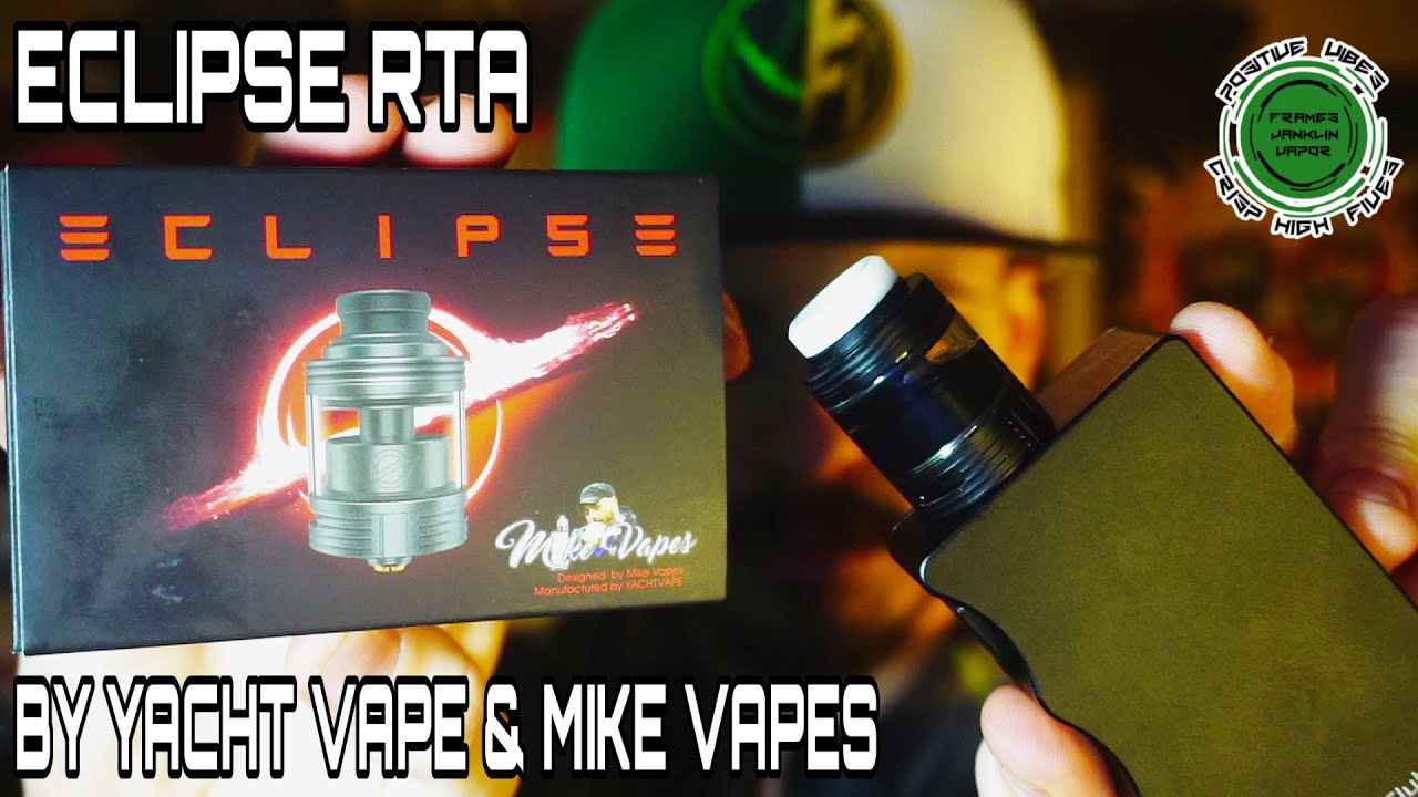 Eclipse RTA by Yacht Vape and Mike Vapes | Single Coil Banger!