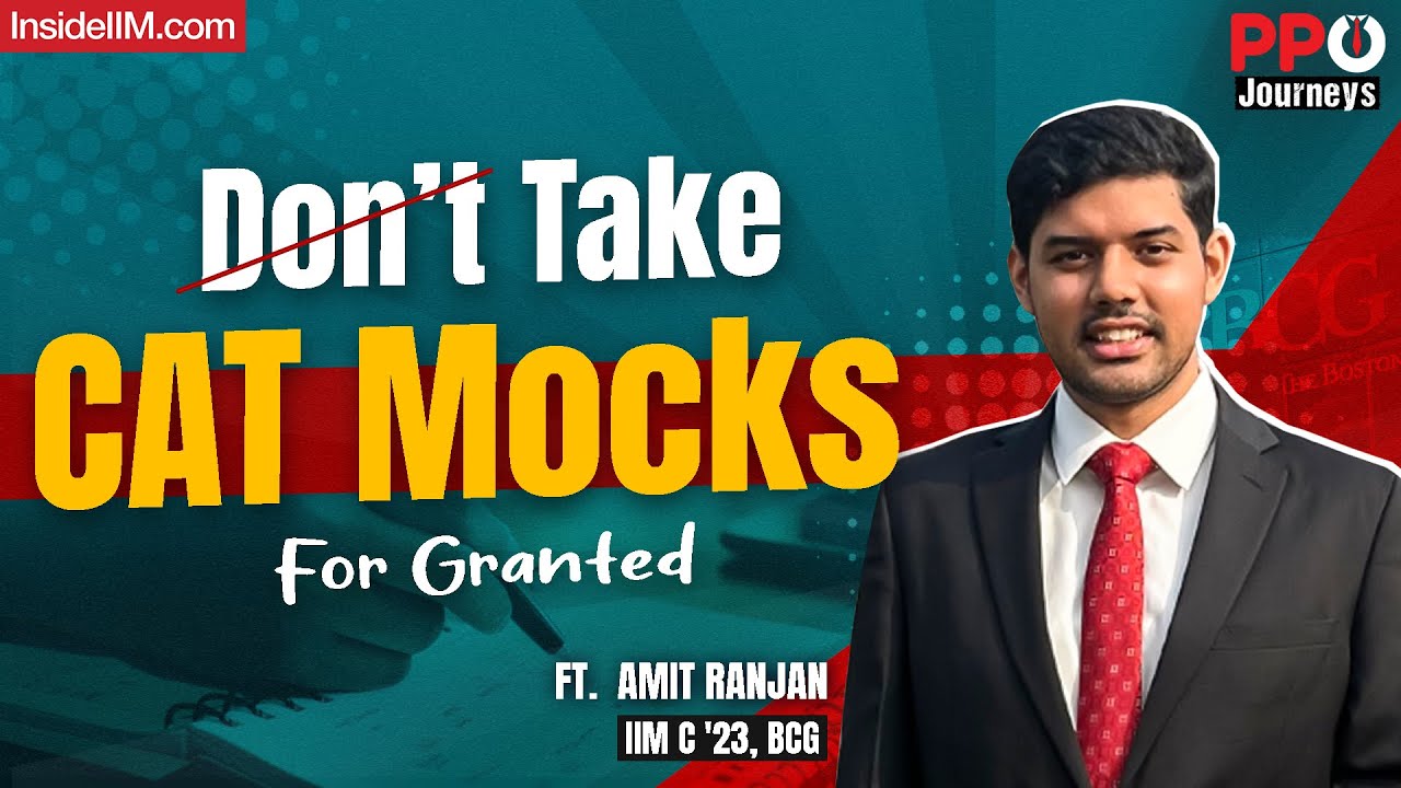 How This IITian Made It To IIM Calcutta And BCG, ft. Amit Ranjan, IIM C '23