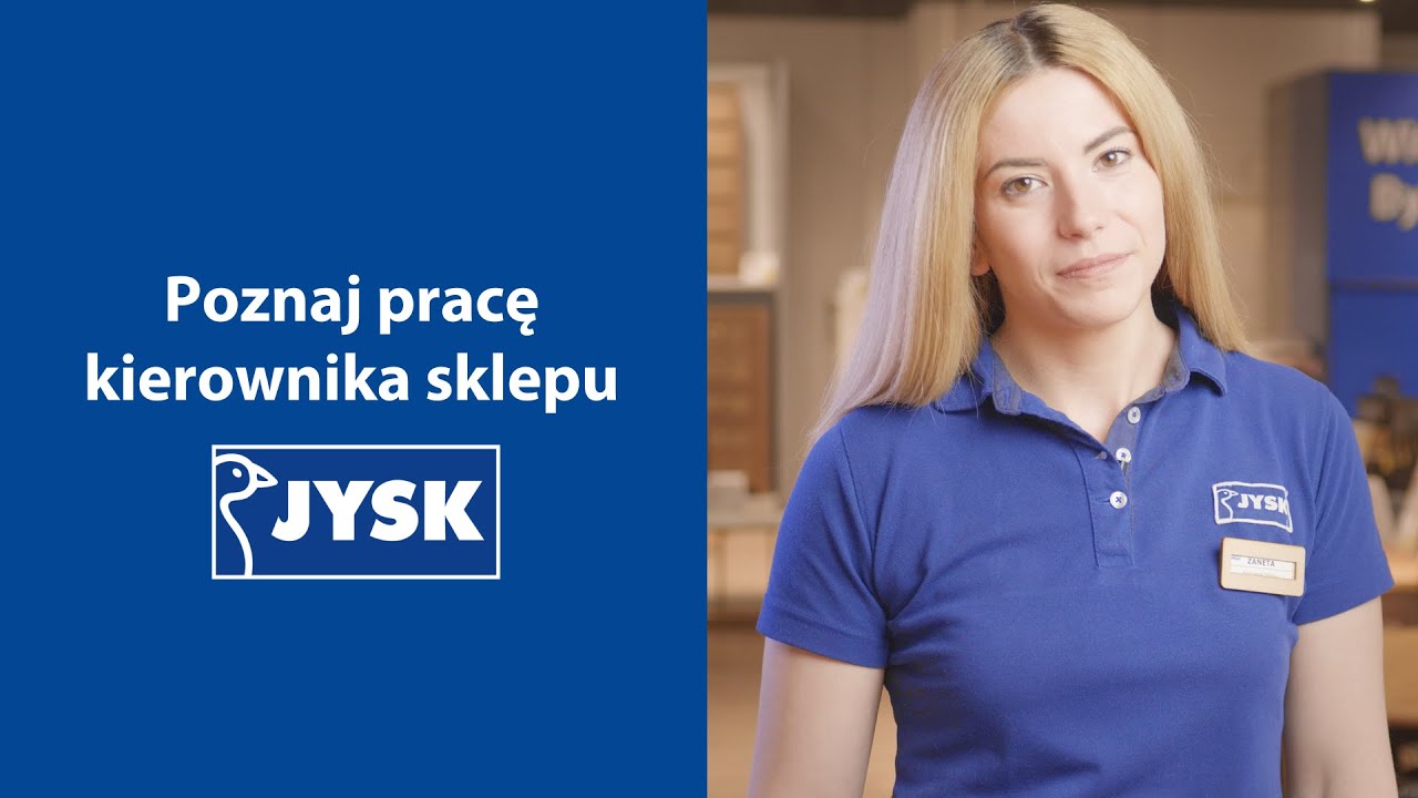 Poznaj pracę w JYSK – dzień z życia kierownika sklepu - Żaneta
