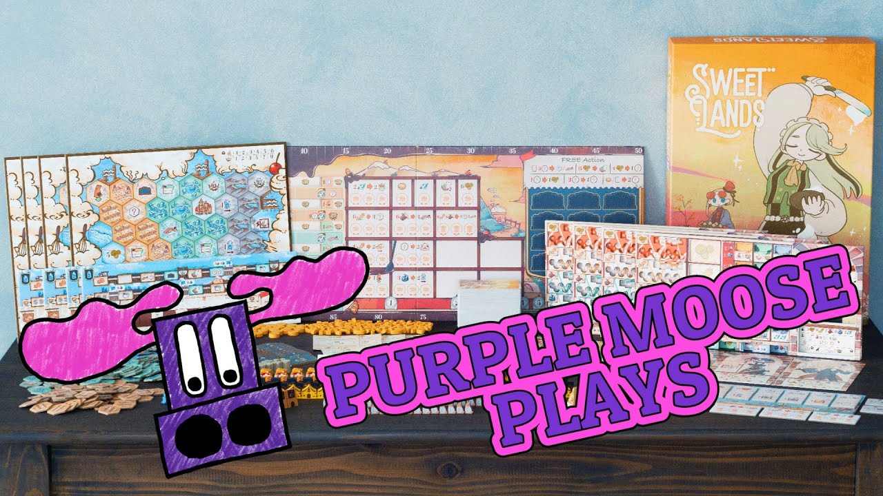 Purple Moose Plays...Sweet Lands (solo) - Kickstarter Preview