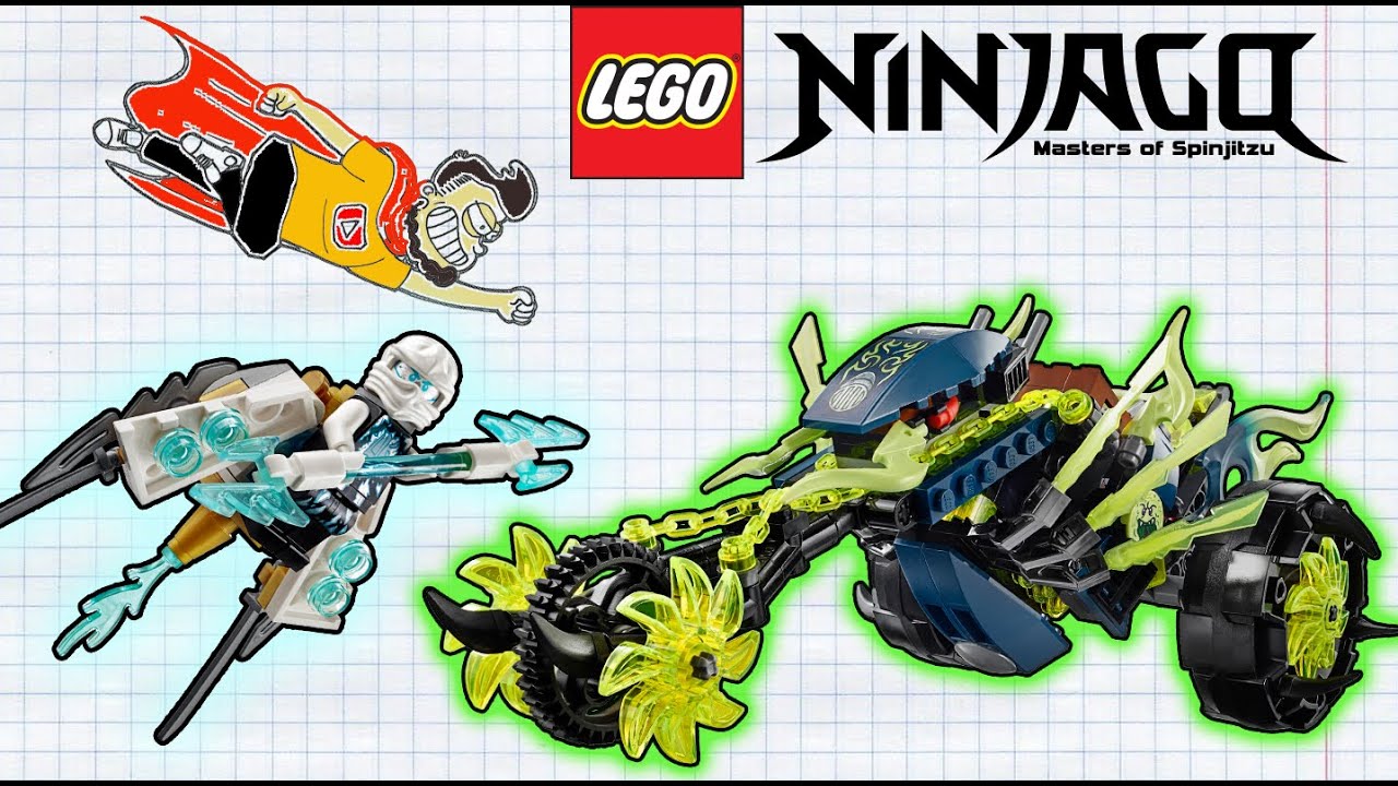 Лего Ниндзяго Засада на Мотоцикле - Эксклюзив Лего Ниндзяго - Lego 70730  CHAIN CYCLE AMBUSH