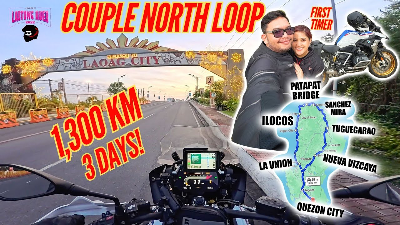 1300 KM RIDE BMW R1250 GS with a FIRST TIMER from METRO MANILA to PATAPAT BRIDGE to TUGUEGARAO CITY