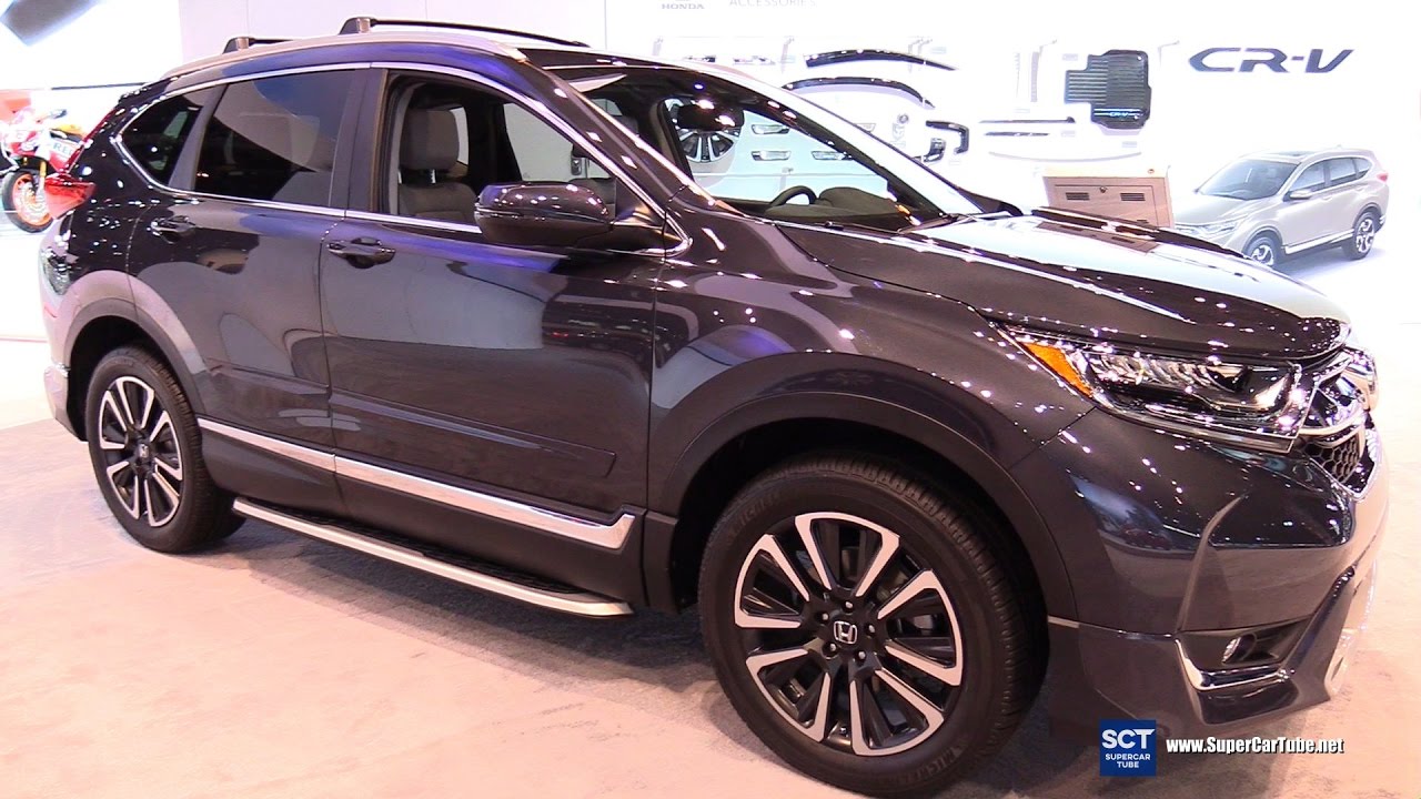 2017 Honda CR V Touring - Exterior and Interior Walkaround - 2017 Chicago Auto Show
