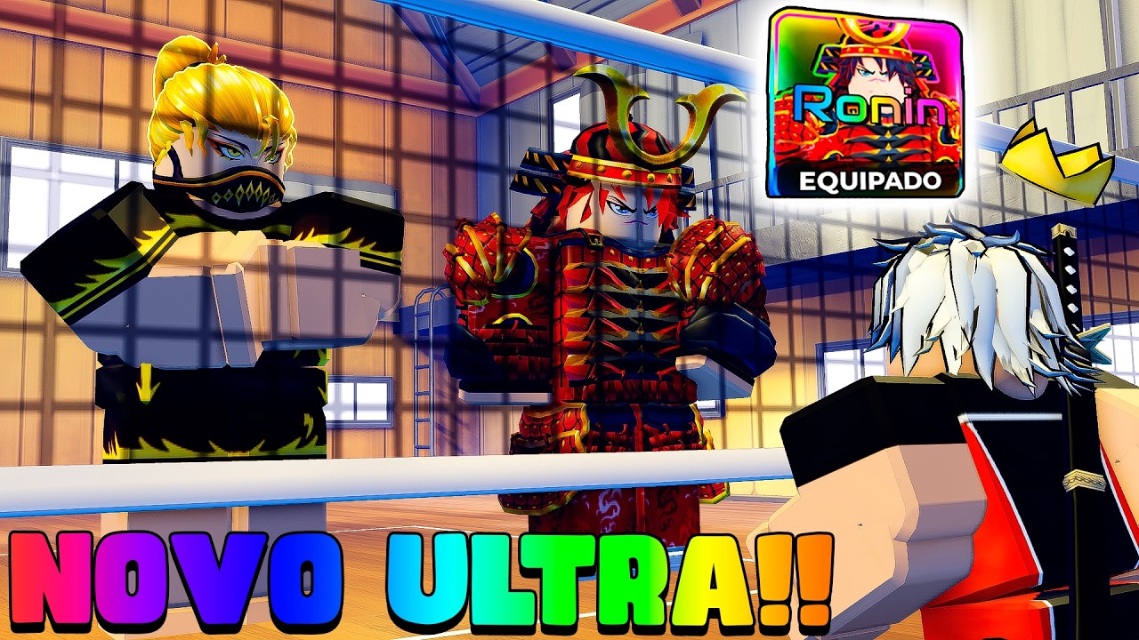 CHEGOU O RONIN O NOVO PERSONAGEM ULTRA MUITO APELÃO DE ACERTAR SPIKES!!🤩❄️