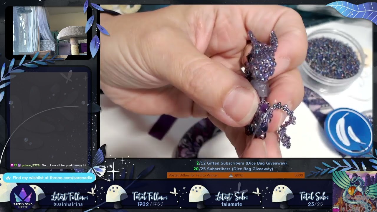 SDragon Bead Kit Tail Peyote #13 Curl Tension