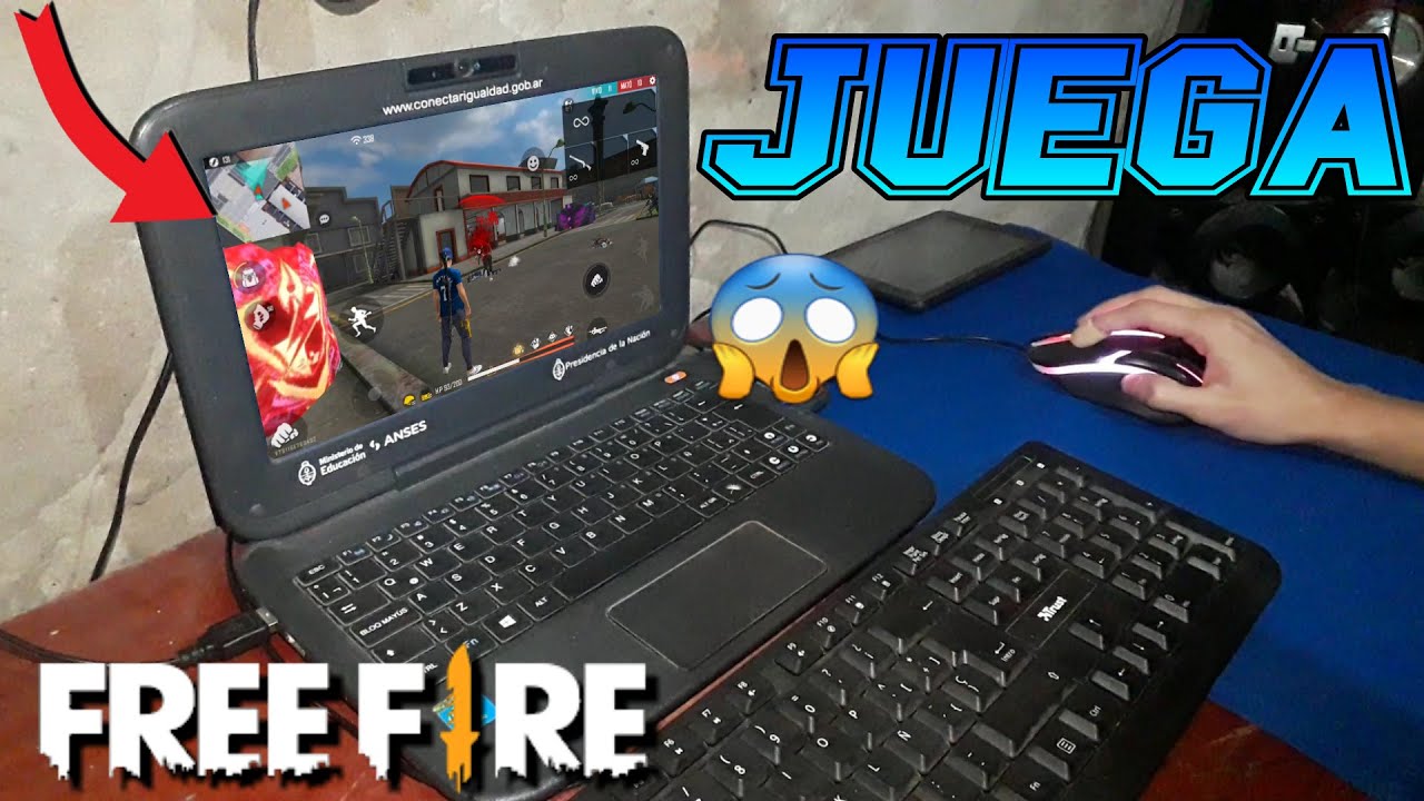 Como Descargar Y Jugar Free Fire Sin Lag En La Netbook Del Gobierno(G5)Super Fácil!!!||TheAgustin||