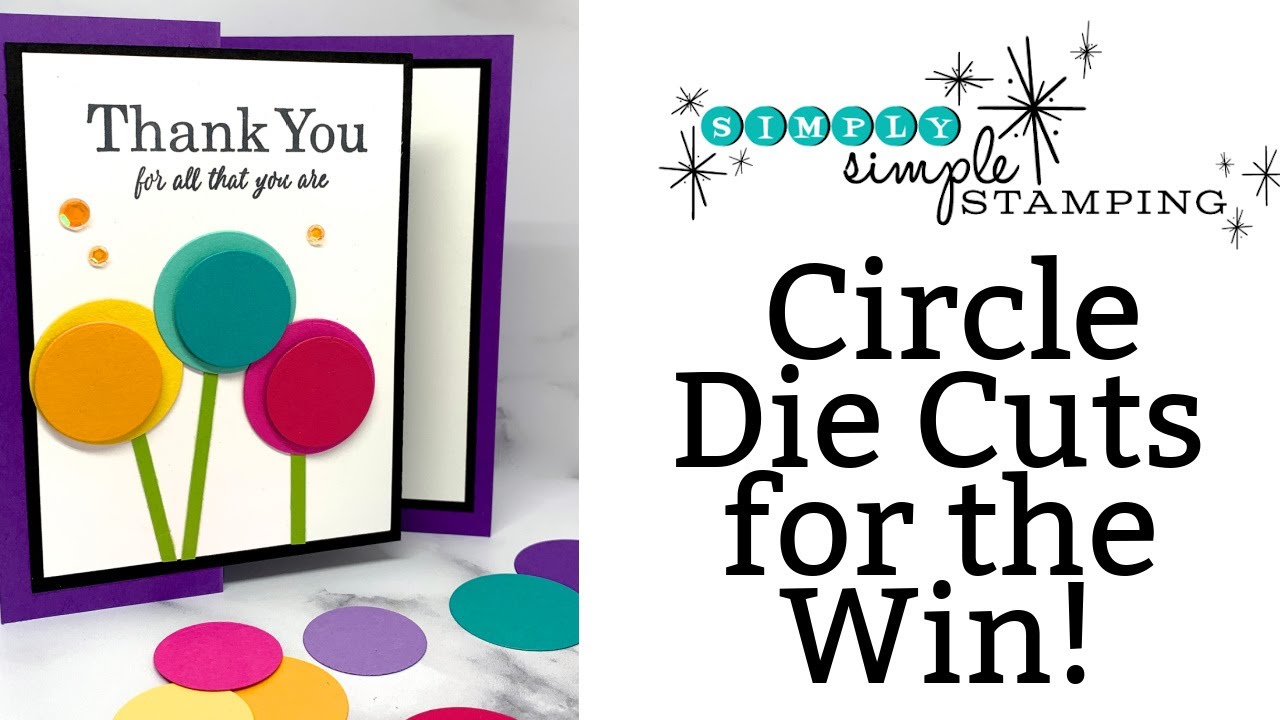 Circle Die Cuts for the Win! How My Paper Scraps Make Creative Handmade Cards