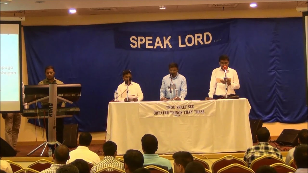 6  Song Rajaadhi Raja raave, Hebron Assembly Abu Dhabi  Holy Convocation 2018