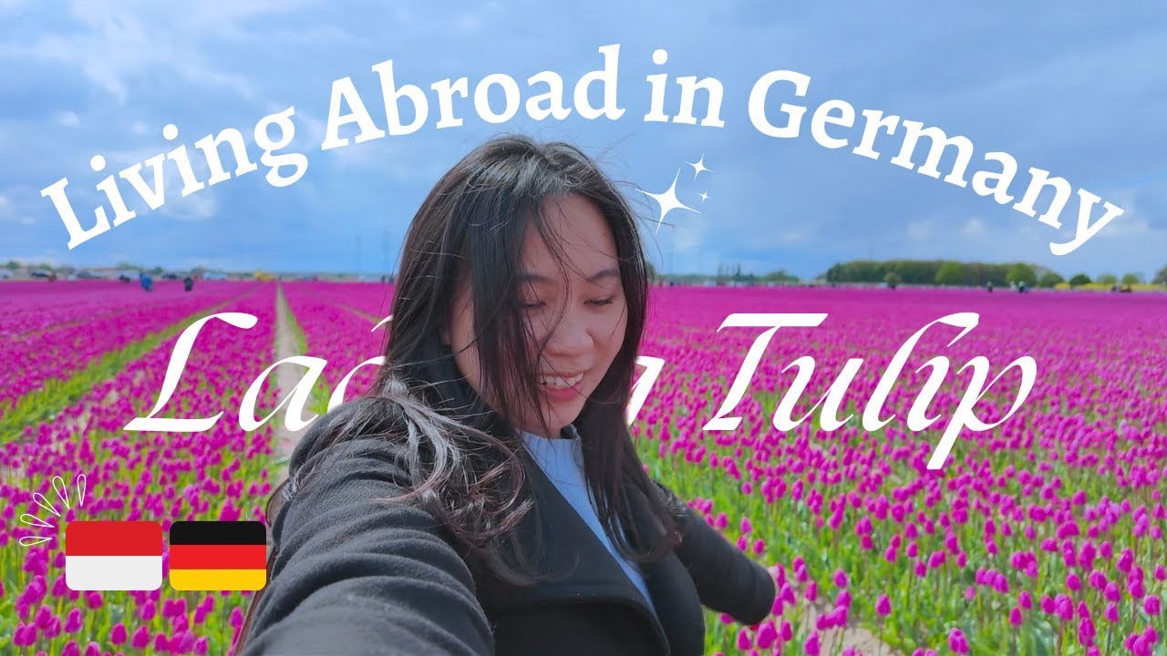a day in my life | Beautiful Tulip Field in Germany 🌷