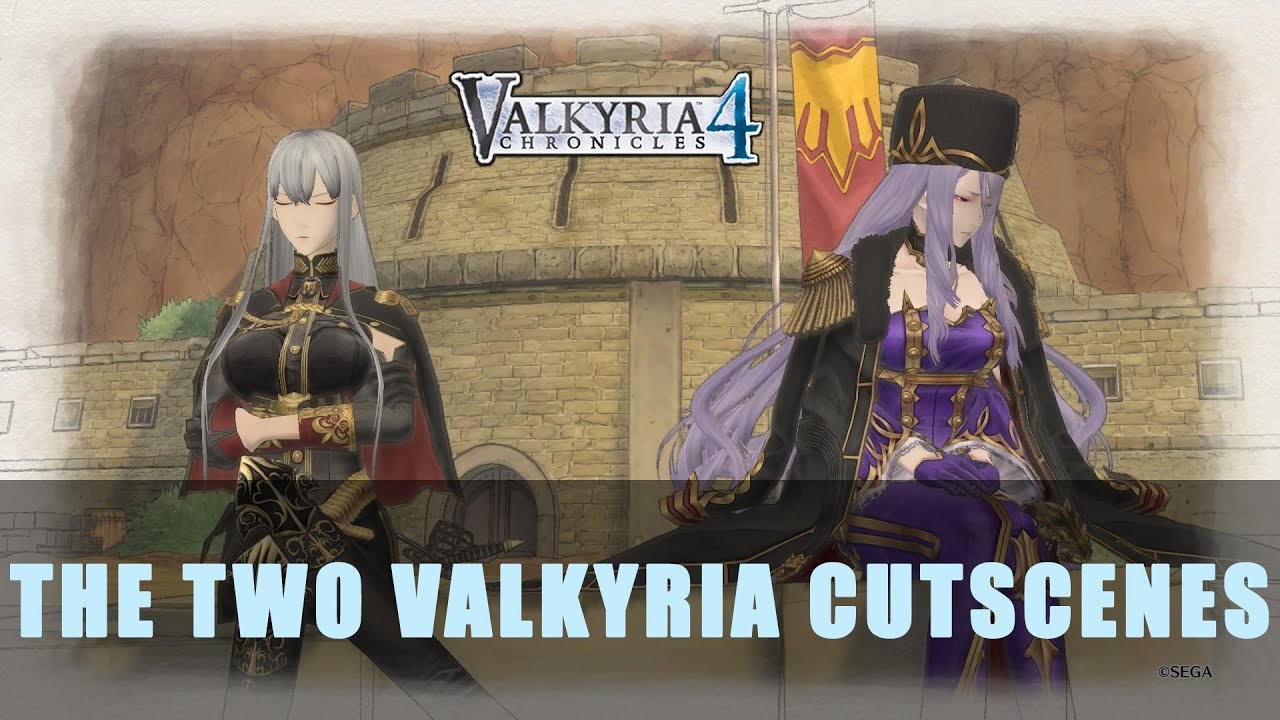 Valkyria Chronicles 4: The Two Valkyria All Story Cutscenes
