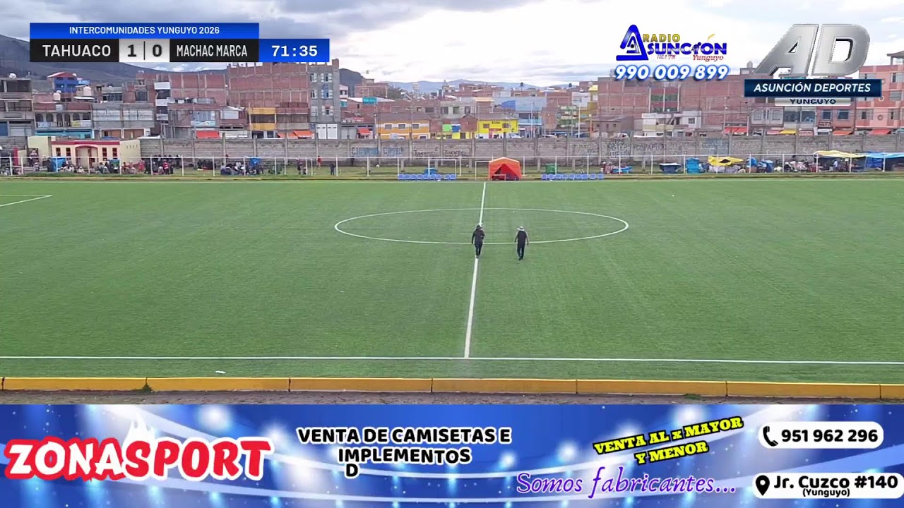 🔵 TAHUACO VS MACHAC MARVA  / FÚTBOL LIBRE  / Intercomunidades yunguyo 29/01/2026
