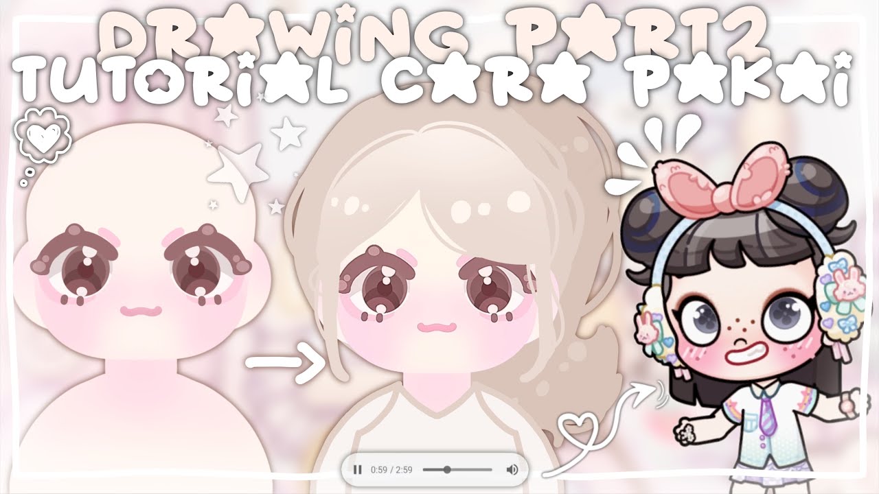 TUTORIAL DRAWING AVATAR TUTORIAL? 🎀🍀||TUTORIAL AVATAR WORLD