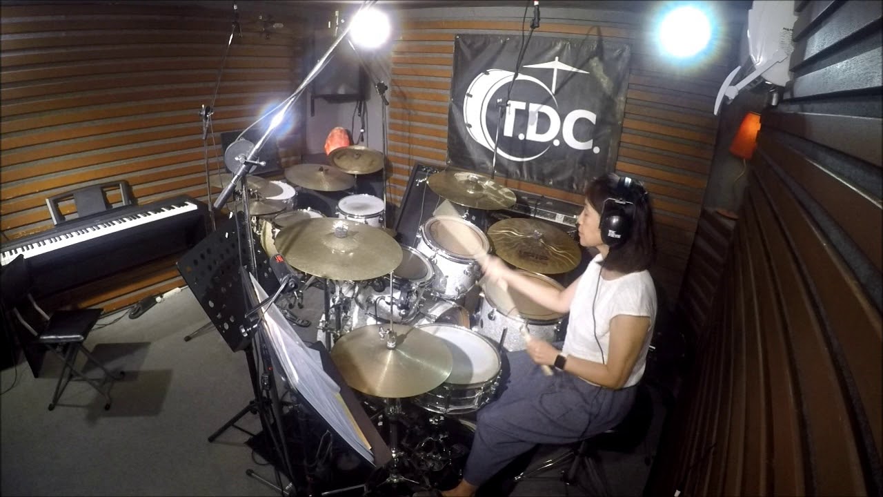 賴瓊珍 drum cover - The winner takes it all