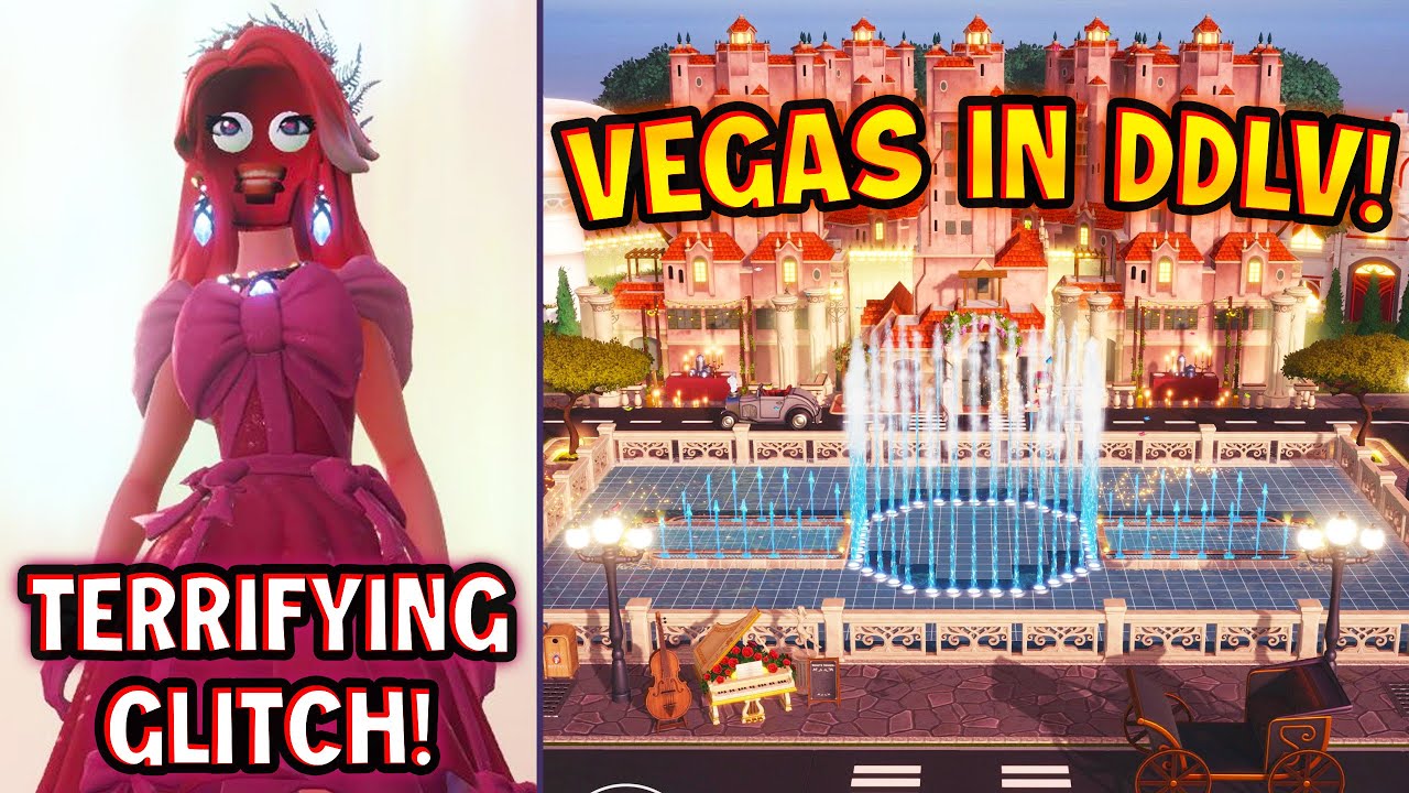 Las Vegas Came To Disney Dreamlight Valley! The Most TERRIFYING Glitch I've Seen!