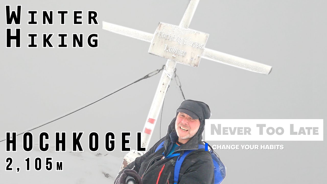 Hochkogel: winter hiking in Austrian Alps