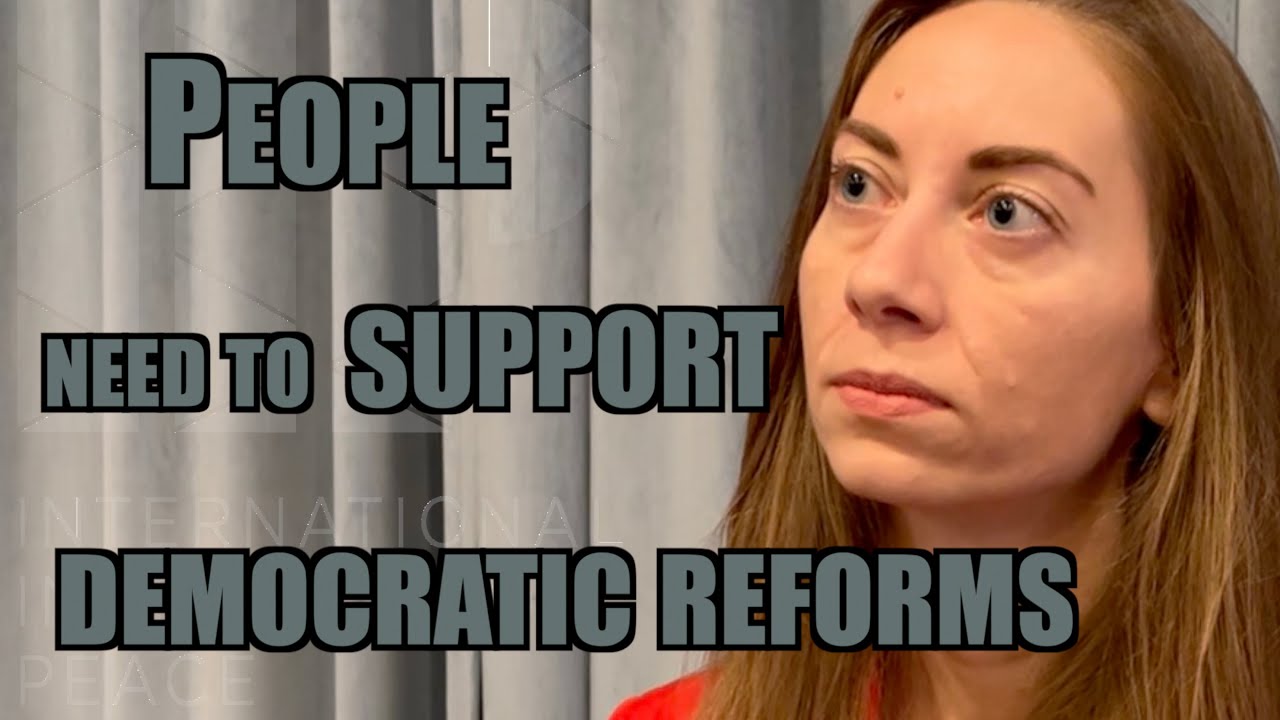 &ldquo;It is of high importance to motivate people to support democratic reforms&rdquo;