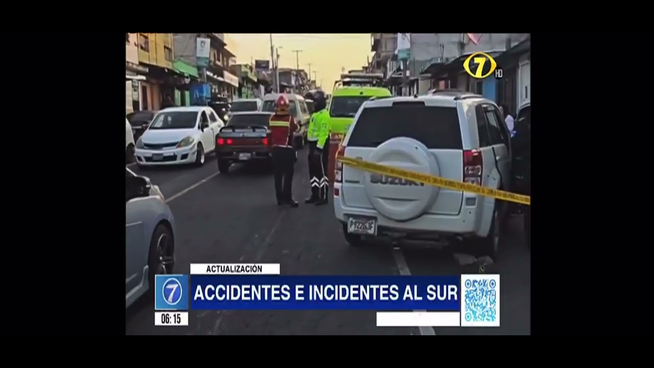 Noti 7 reporte del tránsito 23/05/2025
