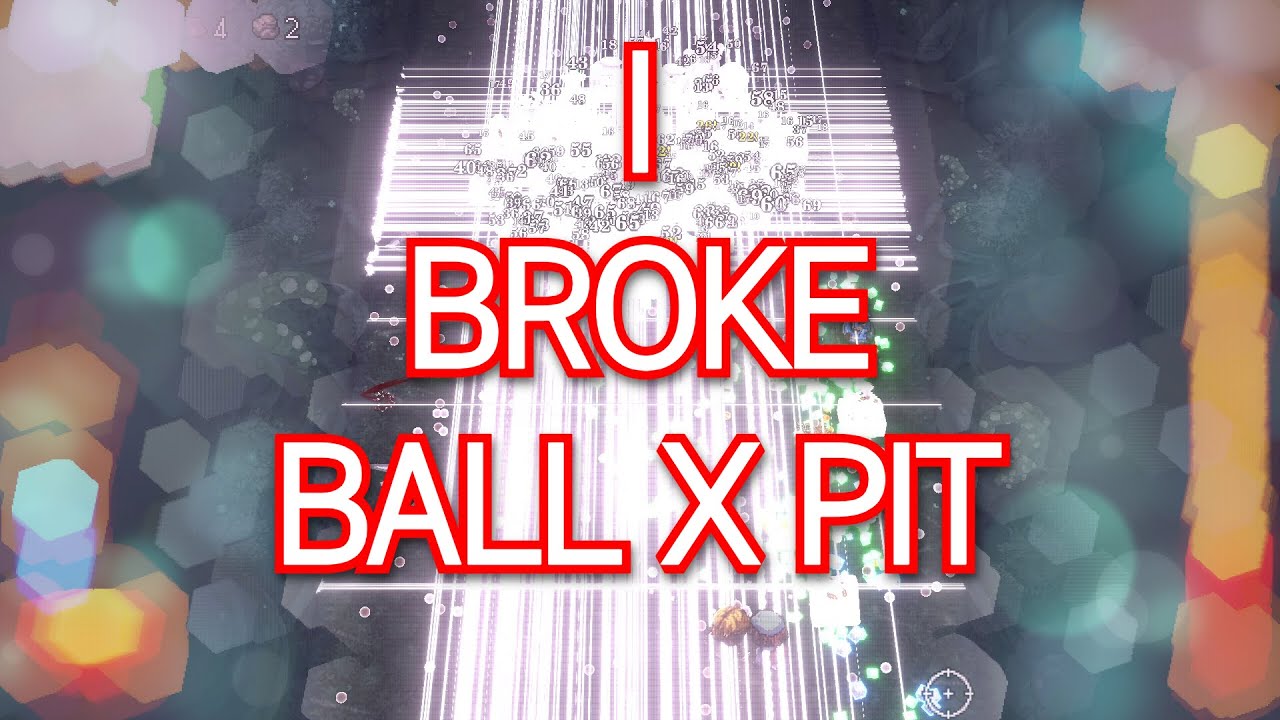 I broke Ball X Pit with this INSANE BUILD