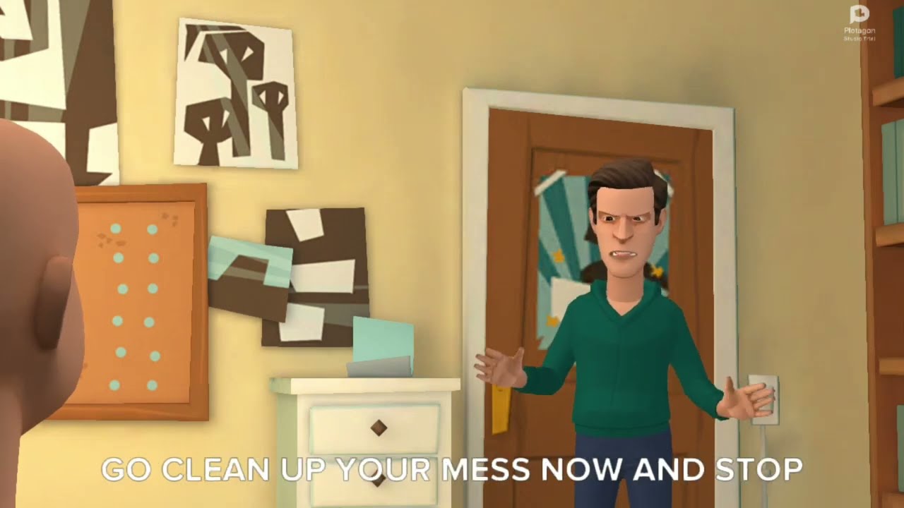 Fat Caillou eats in his room and makes a mess everywhere/grounded