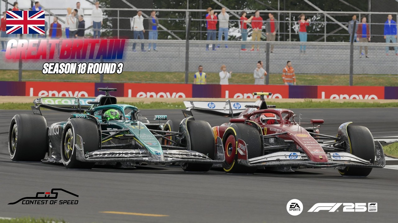 COS Season 18 Round 3 Silverstone Reverse AM1 F1 25