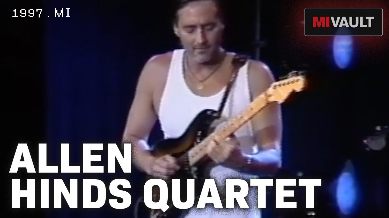 Allen Hinds Quartet Throwback Thursday From the MI Library 10/02/1997