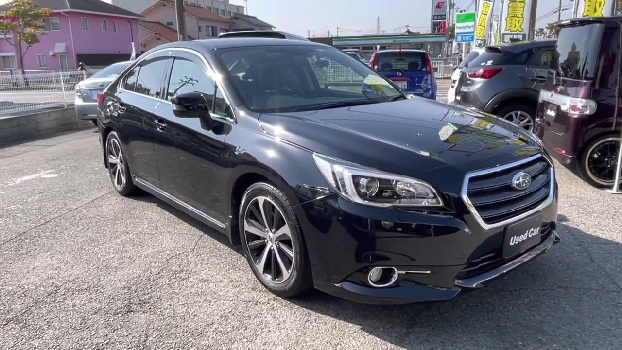 H28年式・レガシィB4・リミテッド４WD・綺麗な車体です。車買取専門店ジェイボーイ明石店。