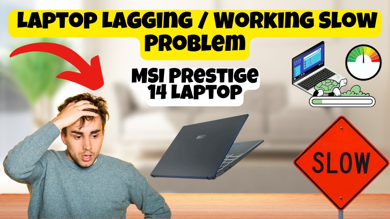 How to Fix MSI Modern 14 Laptop Lagging / Working Slow Problem (easy method)