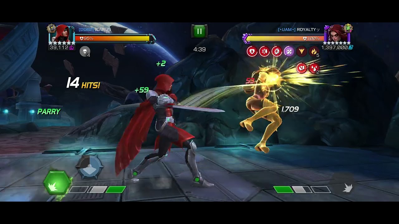 Easiest fight of my life Guillotine Vs Dark phoenix Mcoc Aw