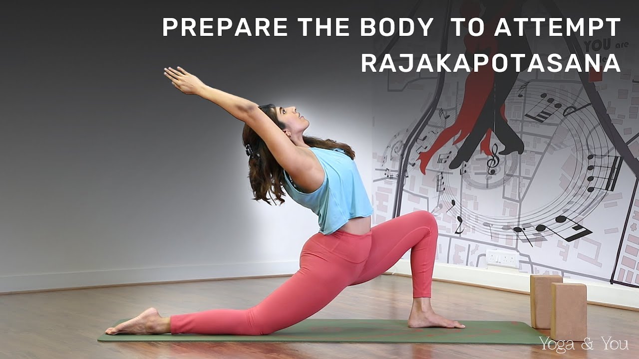 Prepare The Body To Attempt Rajakapotasana | How To Do King Pigeon Pose | Yoga At Home |@VentunoYoga