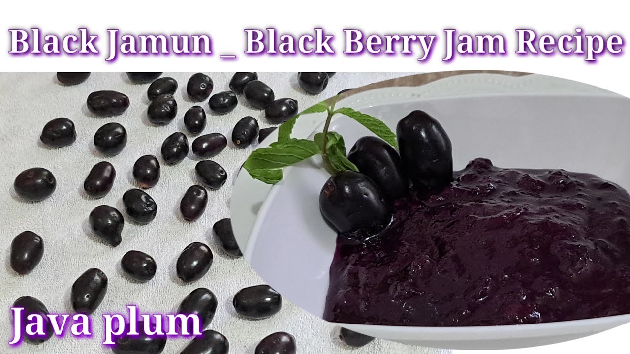 Home Made Jamun Fruit Jam Recipe |Blackberry Fruit Jam Recipe in Hindi|kala Jamun Jam|Java Plum Jam