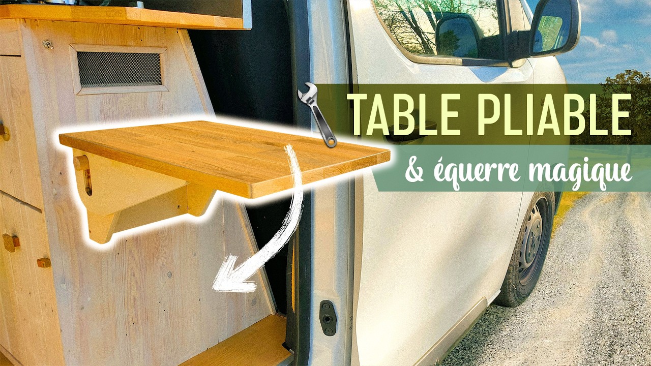 #71. L’équerre magique en bois pour table pliable #diy