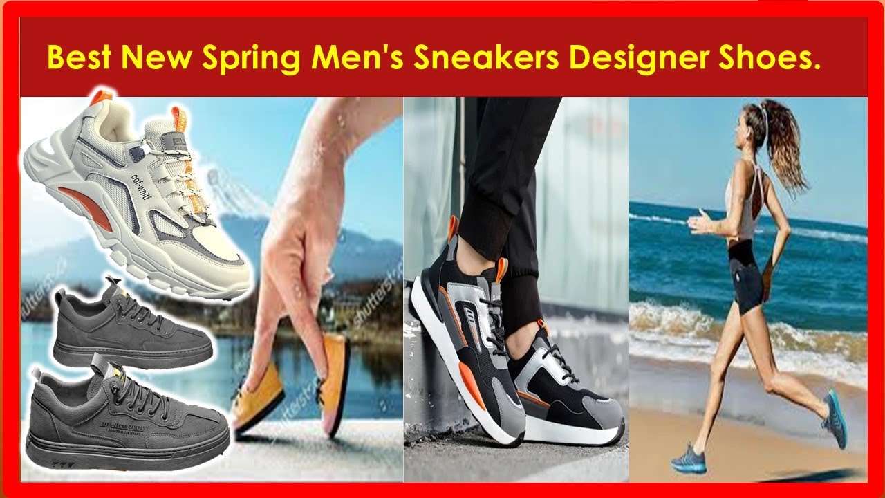 ✅Best New Spring Men's Sneakers Designer Shoes. | Top 5 | 2024