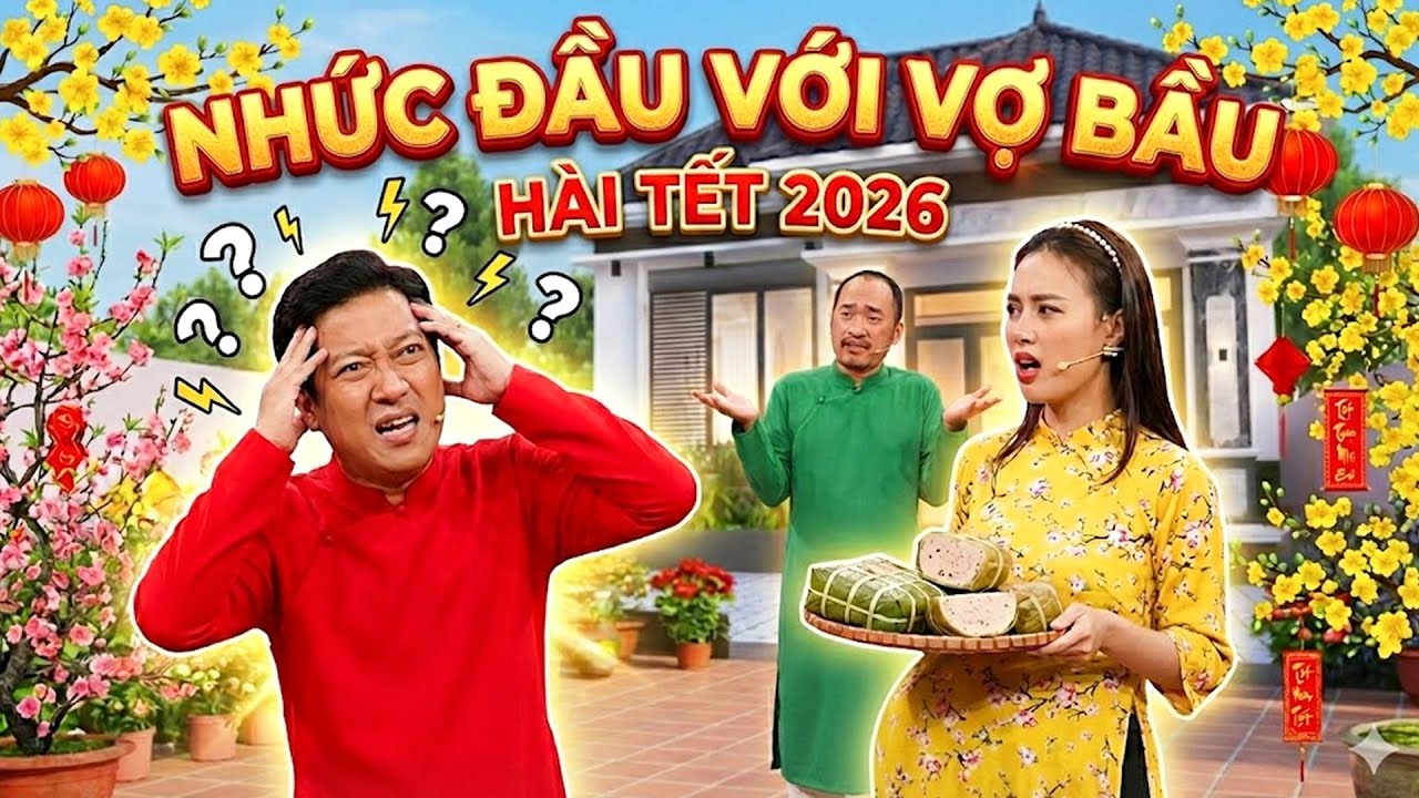 HÀI TẾT 2026: NHỨC ĐẦU VỚI VỢ BẦU | Tiểu Phẩm 7 Nụ Cười Xuân | 7 Nụ Cười Xuân 2026 | HTV Trending
