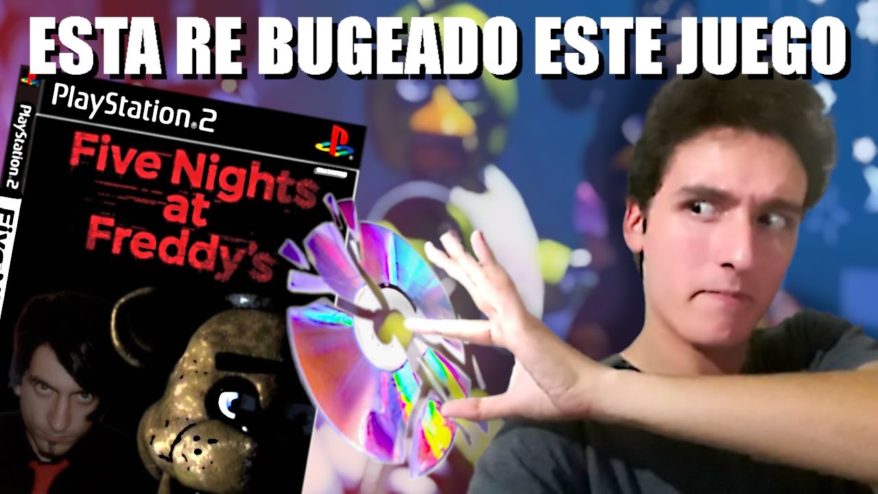 FNAF 1 EN PS2 ESTA MUY ROTO #fnaf1 #ps2 #pipoargenti