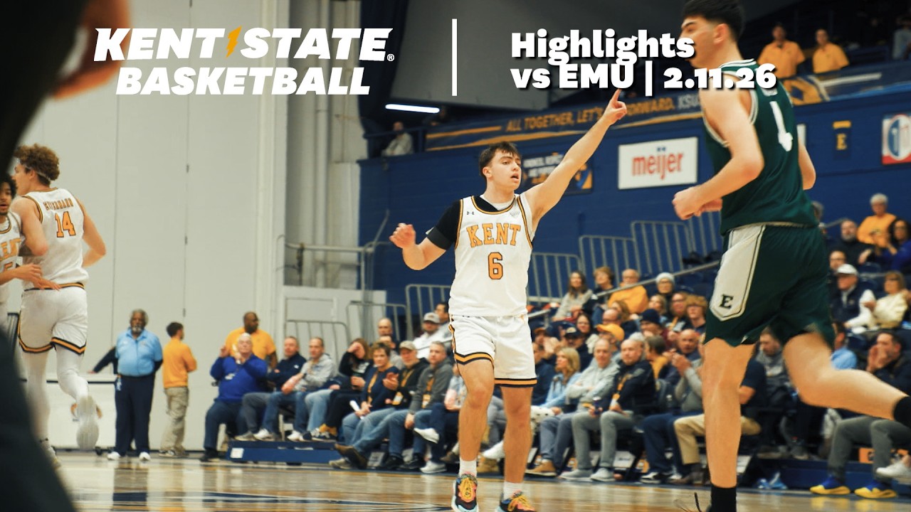 Kent State Men's Basketball vs. Eastern Michigan 2.11.26 | Highlights