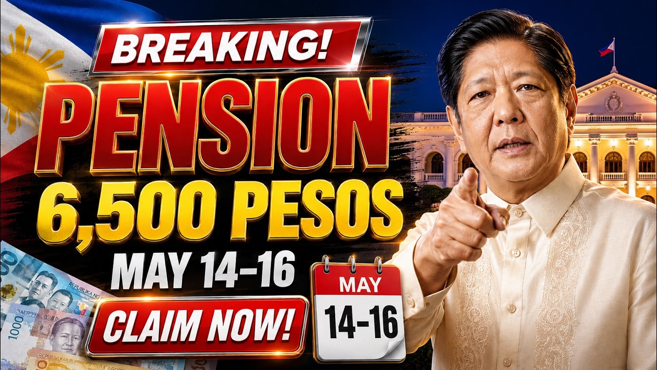 Mayo 14 SSS GSIS Pension 6500 Pesos &mdash; Opisyal Na Ang Extra Cash Release Ngayong 2026