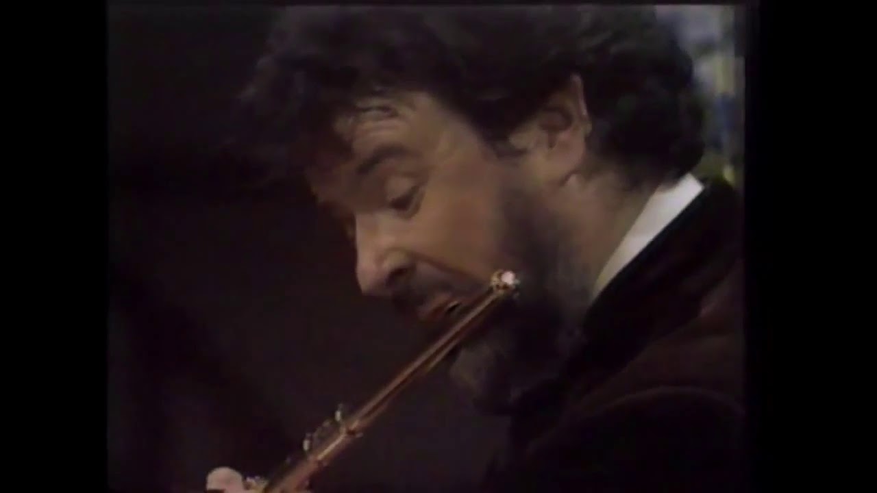 Bach Trio Sonata BWV 1079 with Sir James Galway, Kyung-Wha Chung, Phillip Moll, and Moray Welsh