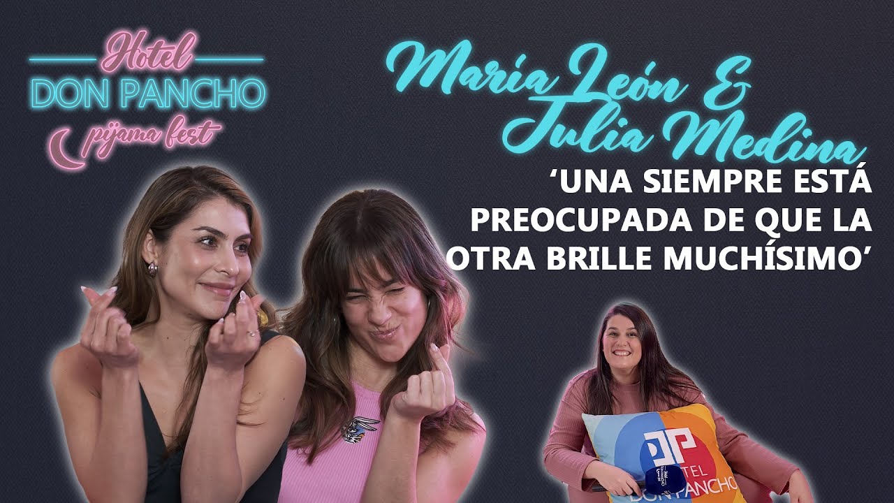 Entrevista MARÍA LEÓN & JULIA MEDINA | Hotel Don Pancho Pijama Fest 2026 | Benidorm Fest