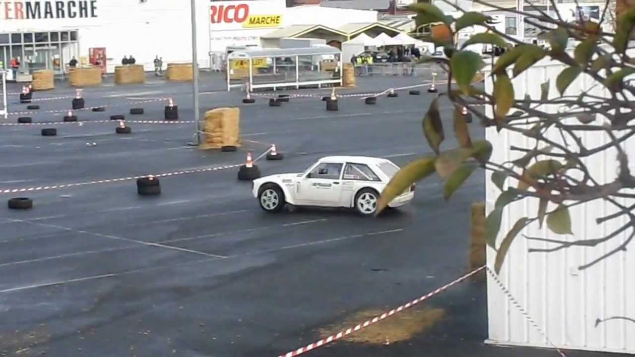 Baptême en voiture de rallye telethon montbrison le 11/11/2012.wmv