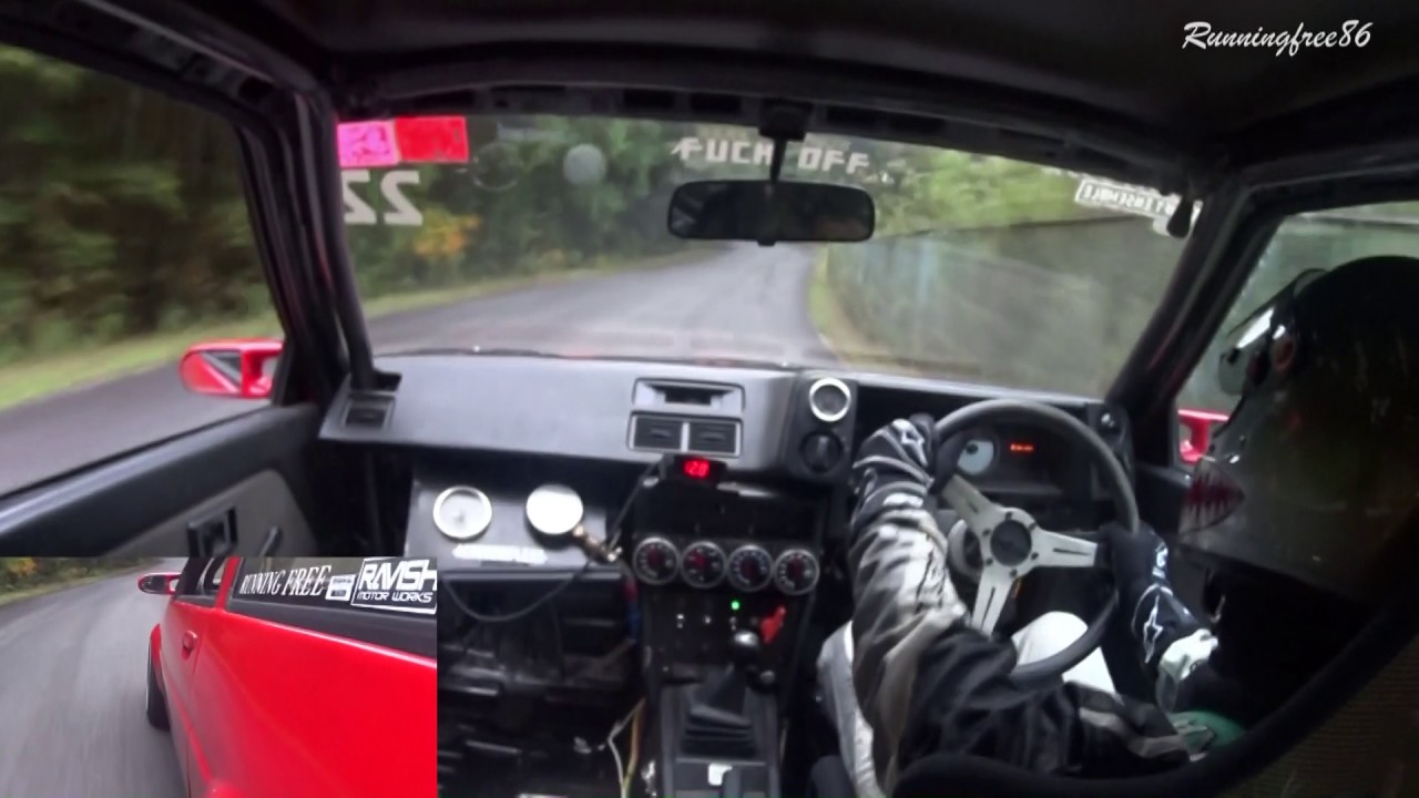 Downhill Gunsai touge JDM AE86 群サイ 2016 Gunma cyclesportscenter