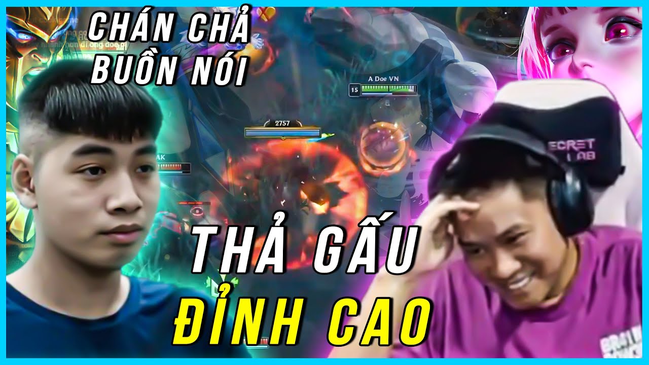 PHA THẢ GẤU ĐỈNH CAO CỦA DUY CÒM KHIẾN CẢ 2 TEAM LẮC ĐẦU NGÁN NGẨM | DUY CÒM