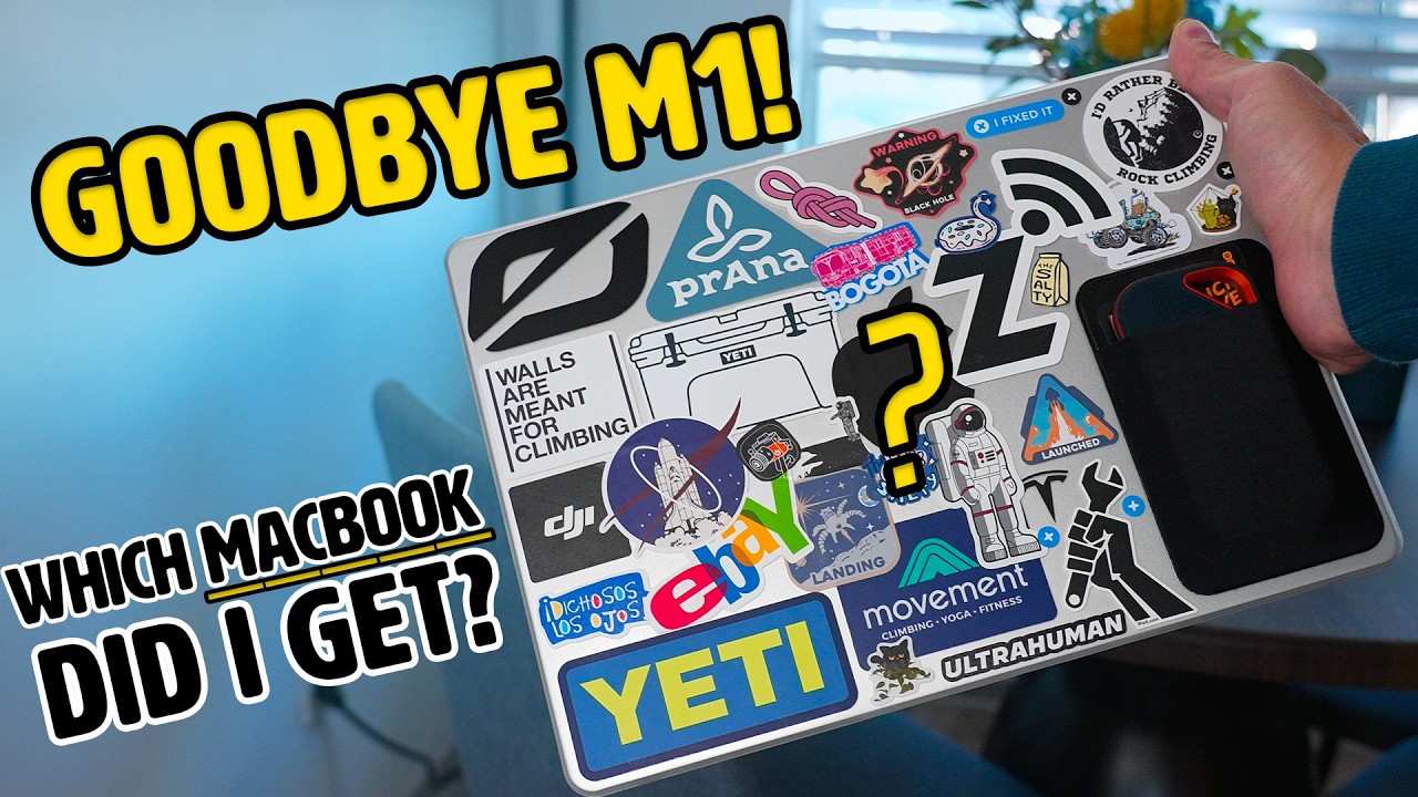 Я наконец-то обновил свой MacBook Pro M1! Вот мой новый рабочий стол!